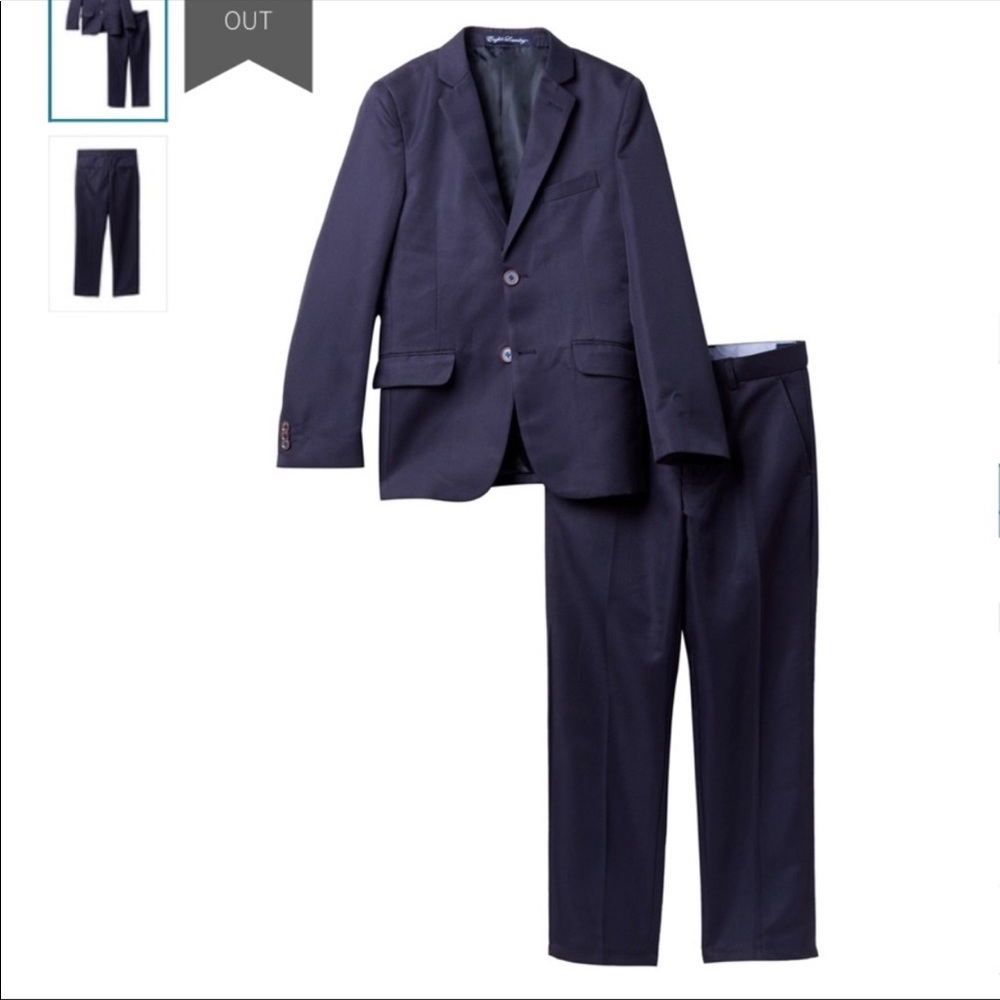 Boys English Laundry Blue Suit 8